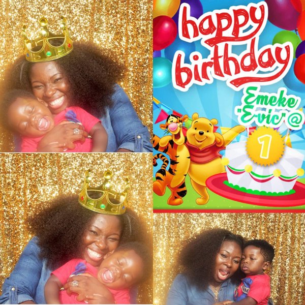 birthday photo booth