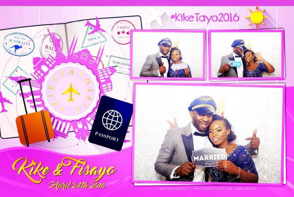 Travel airline theme Photo Booth nigeria