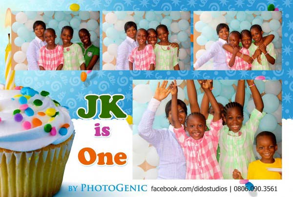 one year old birthday photo booth benin city nigeria